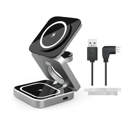3 in 1 Wireless Charging Station - Spark Works