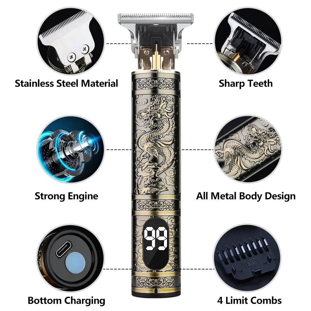 Rechargeable Men's Shaver Trimmer - Spark Works