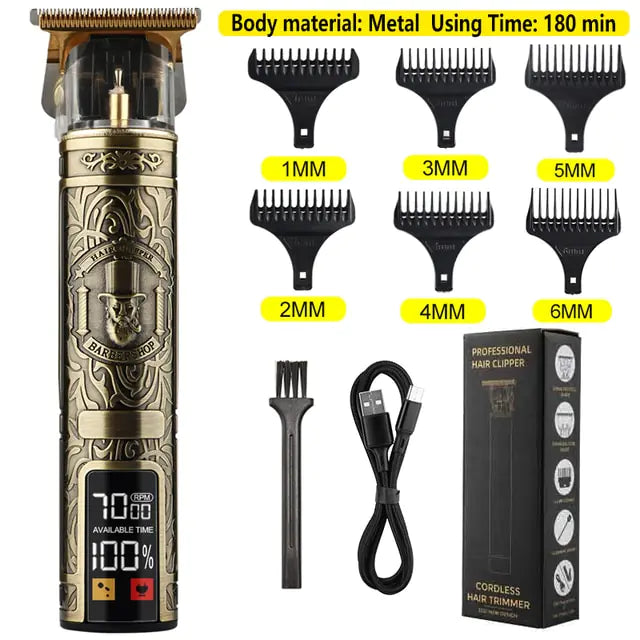 Rechargeable Men's Shaver Trimmer - Spark Works