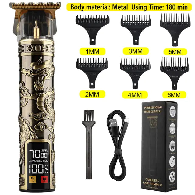 Rechargeable Men's Shaver Trimmer - Spark Works