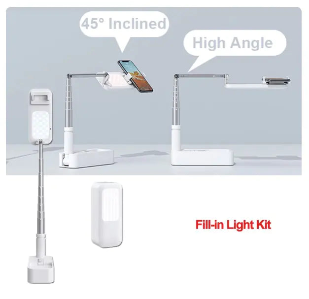 Fill-in Light Kit Smartphone Stand - Spark Works