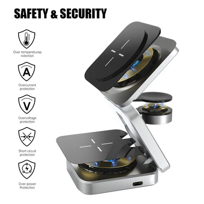 3 in 1 Wireless Charging Station - Spark Works
