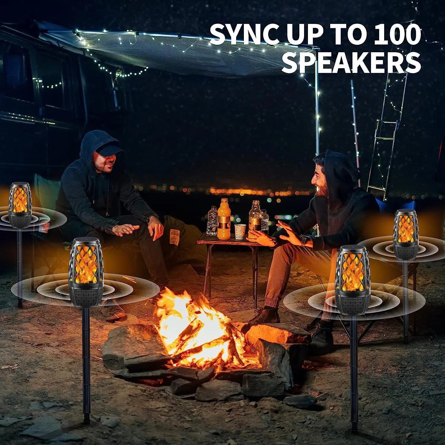 Flame Bluetooth Speaker - Spark Works