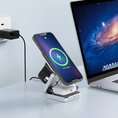3 in 1 Wireless Charging Station - Spark Works
