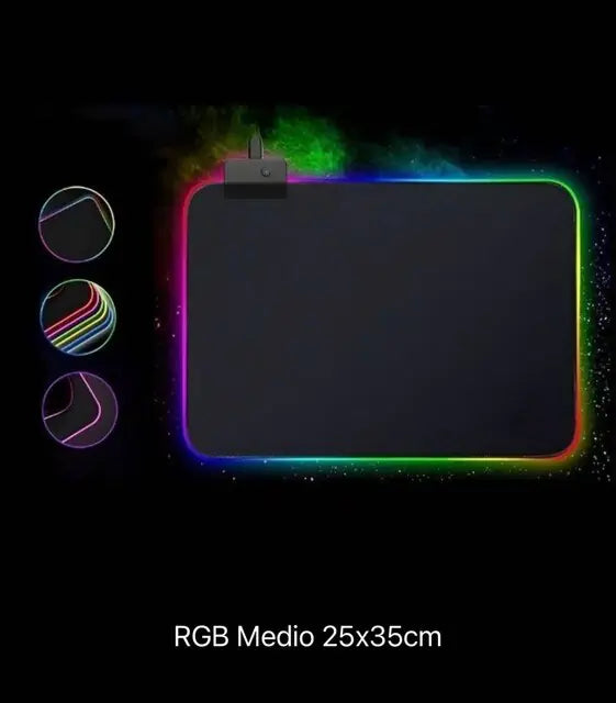 Gamer LED Mouse Pad Waterproof - Spark Works