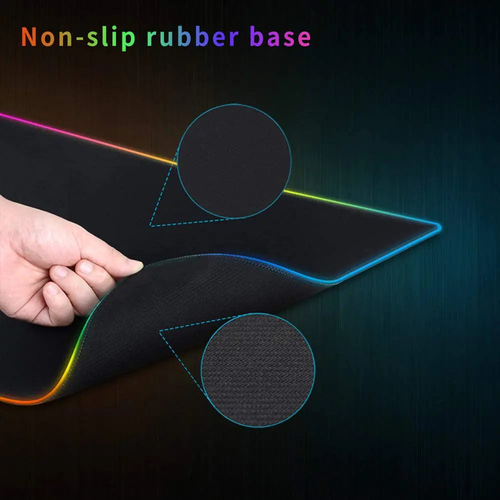 Gamer LED Mouse Pad Waterproof - Spark Works