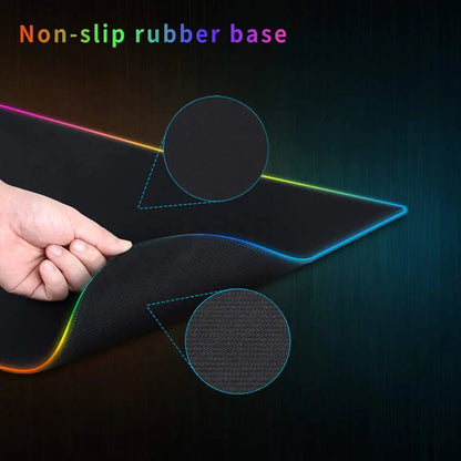 Gamer LED Mouse Pad Waterproof - Spark Works